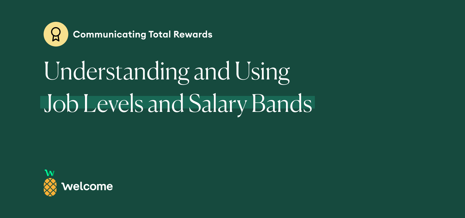 Understanding And Using Job Levels And Salary Bands